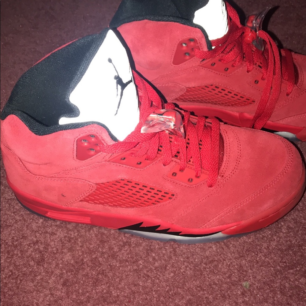 Red Jordan Sneakers